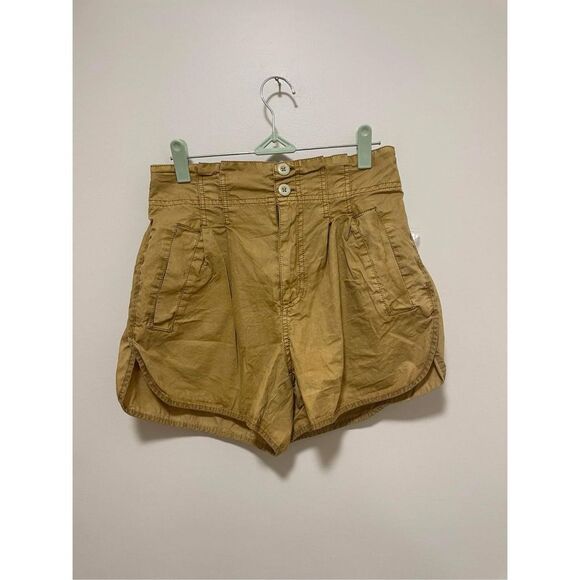 Free People Pleated Shorty Pull On Shorts Size S - Picture 2 of 9